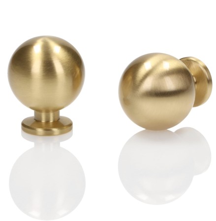 Klasyczna złota gałka do mebli MARY