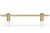 UKKO 265 mm - kolekcja mosiężnych uchwytów do mebli dla klasycznych i nowoczesnych aranżacji