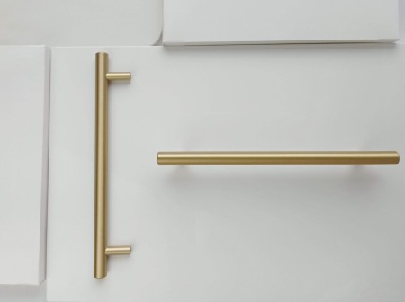 J-T LONG 206mm złoty pochwyt meblowy