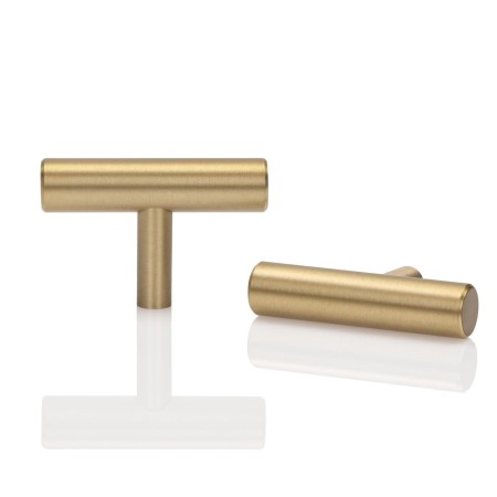 J-T gałka meblowa złota typu T-BAR