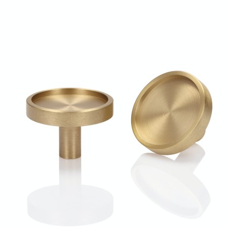 MELA  delikatna gałka ze złotym obrzeżem